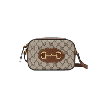 Gucci 1995 Horsebit Small Crossbody Bag Beige Brown 158752118 [P]