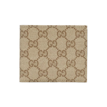 GUCCI エッセンシャル クラシック 二つ折り財布 サンドブラウン 876390 FAF9W 9644 158752170 [P]