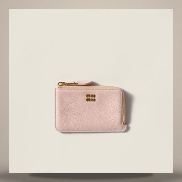 Miu Miu Leather Pouch Card Holder 158758517 [P]