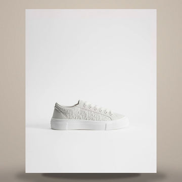 Dior B33 Spin Sneakers White Grain Calfskin & White Gravity Leather 3SN303ZAY_H000 158758781 [P]
