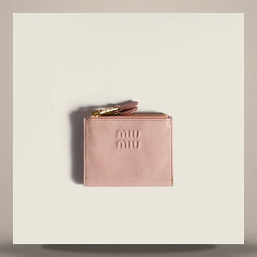 Miu Miu Small Napa Leather Wallet 158758879 [P]