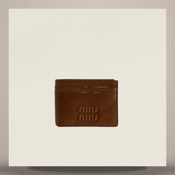 Miu Miu Nappa Leather Card Holder 158758886 [P]