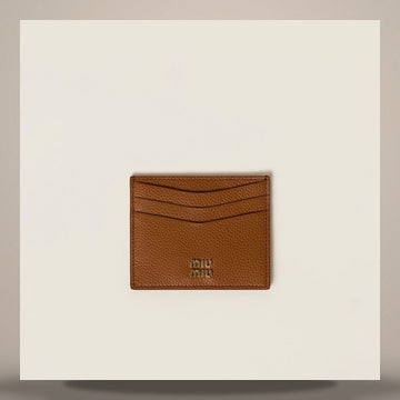 Miu Miu Leather Card Holder 158758891 [P]