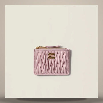 Miu Miu Nappa Leather Card Holder 158758995 [P]