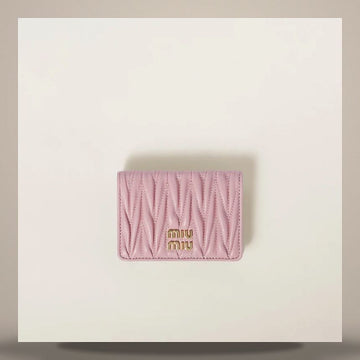 Miu Miu Nappa Leather Card Holder 158758997 [P]