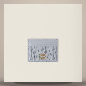 Miu Miu Nappa Leather Card Holder 158759587 [P]