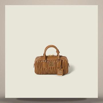 Miu Miu Arcadie Matelassé Napa Leather Bag 5BB142_AN88_F098L_V_OON 158759820 [P]