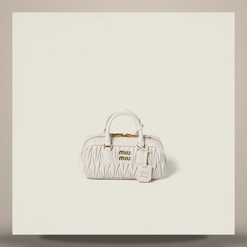 Miu Miu Arcadi Matelasse Napa Leather Bag 158759825 [P]