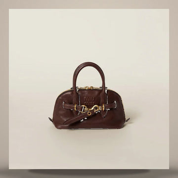 Miu Miu Nappa Leather Top Handle Bag 158759832 [P]