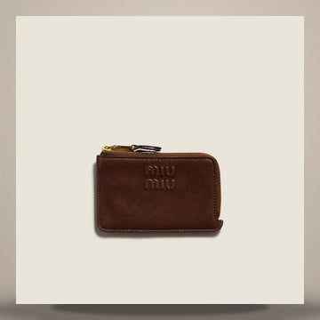 MIU MIU Nappa Leder Umschlag Kartenhalter 158759833 [P]