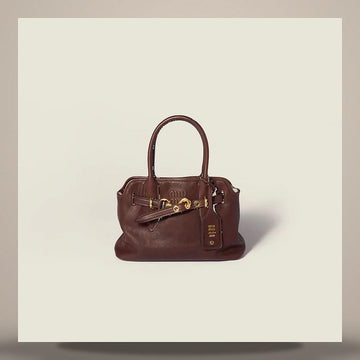 MIU MIU Napa-Leder Tasche mit abnehmbaren Tragegriff 5BA292_2BBL_F0NBL_V_OON 158759837 [P]