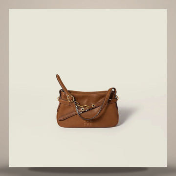 MIU MIU Hobo-Bag aus Nappa-Leder 5BC214_2BBL_F0316_V_OOO 158759838 [P]