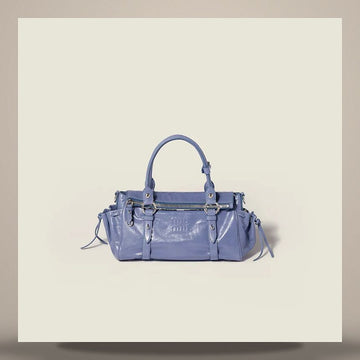 Miu Miu Glossy Leather Handbag 158759840 [P]