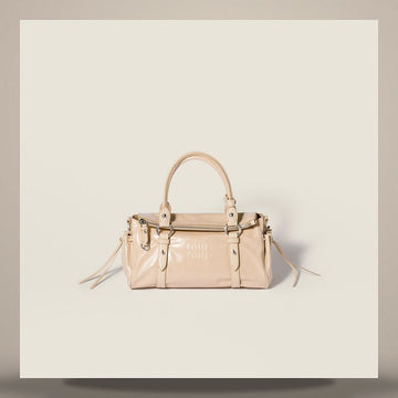 MIU MIU Glänzende Lederhandtasche 158759843 [P]