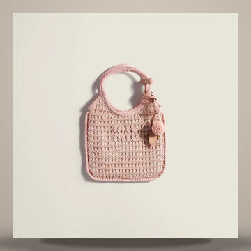 Miu Miu Ivy Raffia Crochet Handbag 158759844 [P]