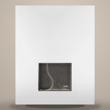 DIOR Satteltaschenbörse Schwarz Geprägtes Kalbsleder Marquetrie 158759901 [P]