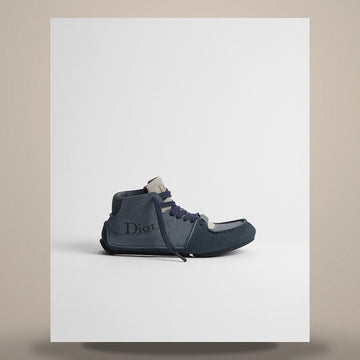 DIOR Lodi Schnürstiefel tiefblau Nubuk & tiefblau Wildleder Kalbsleder 158759943 [P]