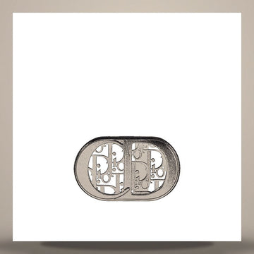 Dior CD Icon Oblique Cosmo Belt Buckle Black Matt Lacquer Finish Brass 35mm 158759948 [P]