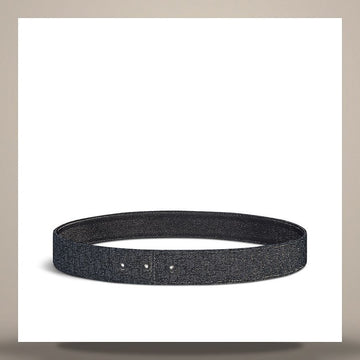 Dior Reversible Belt Strap Black Oblique Micro Jacquard & Black Grain Calfskin 35mm 4800ZZDOR_H03E 158759956 [P]