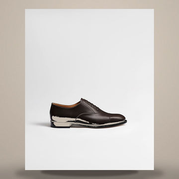 DIOR オックスフォードシューズ ディープブラウン スムースカーフスキン 3DE450ACB_H750 158759957 [P]