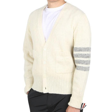 Thom Browne Mohair Tweed Cardigan 158760344 [P]
