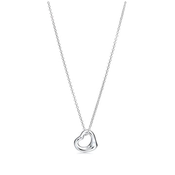 TIFFANY & CO オープンハートペンダント, シルバー, 11mm 158760385 [P]