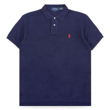 POLO RALPH LAUREN Pferde-Stickerei-Logo PK Kurzarmshirt (Navy) 710795080 007 153184874 [P]