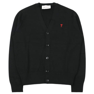 AMI V-Ausschnitt Wollcardigan mit kleinem Herzlogo 155990887 [P]