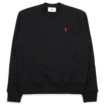 AMI Men's Small Heart Embroidered Logo Sweatshirt 152230119 [P]