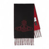 Vivienne Westwood 26FW Double-Sided Two-Tone Wool Muffler 158760802 [P]