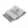 Vivienne Westwood [Limited Edition/30 Pieces] 26FW Reversible Two-Tone Wool Scarf 81030006 W01MK P407 158760804 [P]