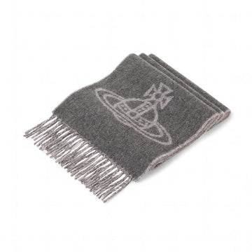 Vivienne Westwood Reversible Two-Tone Wool Scarf 158760805 [P]