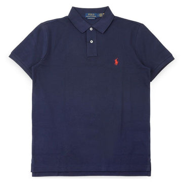 Polo Ralph Lauren Men's Slim Fit Polo Short Sleeve with Pony Embroidery (Navy) 710782592 008 154764968 [P]