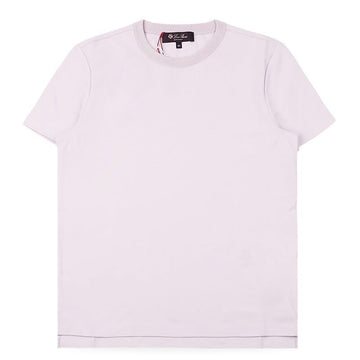 LORO PIANA レディース ベーシック コットン 半袖 (ピンク) FAO5498 30M6 154423408 [P]