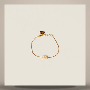 Dior Crystal Embellished Metal Bracelet 158793384 [P]