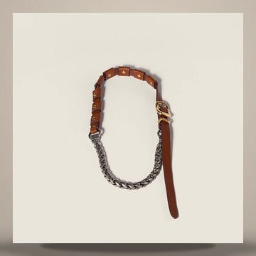 DIOR Metall- und Lederhalskette 5IC323_2G75_F05HS 158794645 [P]
