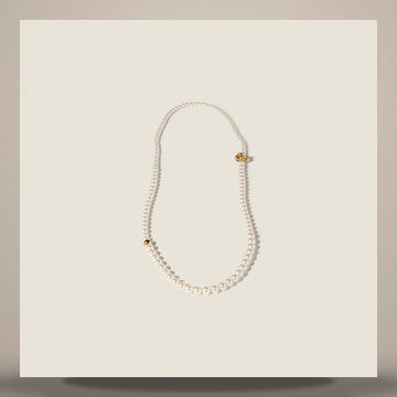 DIOR Metall- und Perlenkette 5IC341_2G9N_F0SAJ 158794969 [P]