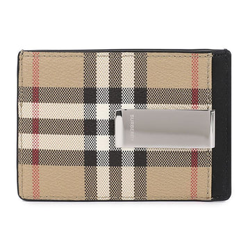 Burberry Check Money Clip Men's Card Wallet 8084170 79607922 [P]