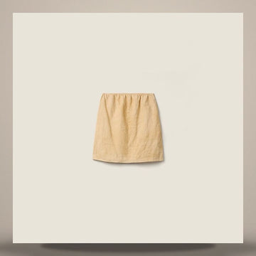 Miu Miu Linen Skirt 158796241 [P]
