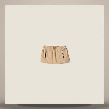 Miu Miu Washed Gabardine Mini Skirt 158796249 [P]