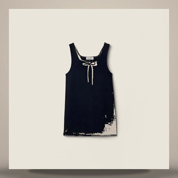 Miu Miu Waxed Double Wool Dress 158796297 [P]