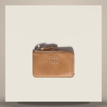 MIU MIU レザー カード ホルダー 5MB066_2A44_F0770 158797990 [P]