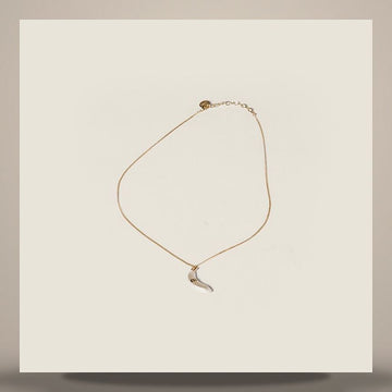Miu Miu Metal Pendant Necklace 5IC345_2G9O_F0SAJ 158798505 [P]