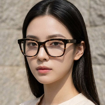 CHANEL CH3392 C714 Houndstooth Square Fashion Luxury Daily Acetate Eyeglasses 140967676 [P]