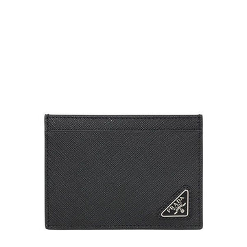 PRADA Kartenetui aus Saffiano-Leder in Schwarz 2MC130 QHH F0002 158800420 [P]