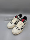 GUCCI Damen Re-Web Leder Low-Top Sneakers Weiß 807059 158802824 [P]