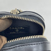 CHANEL Herz-Anhänger Mini Tasche Schwarz mit Gold AP4838 158803754 [P]