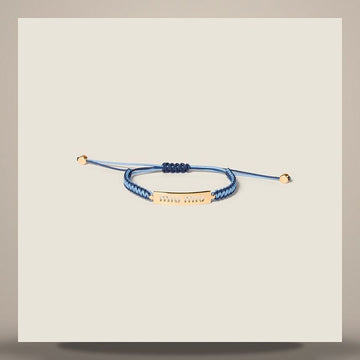 Miu Miu Cotton and Metal Bracelet 158803809 [P]