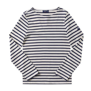 SAINT JAMES ロングスリーブTシャツ 9858 ECRU MARINE (9858-50) 40604677 [P]