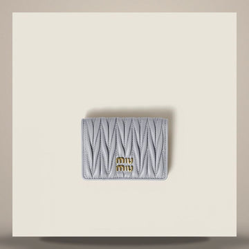 Miu Miu Nappa Leather Card Holder 158805622 [P]